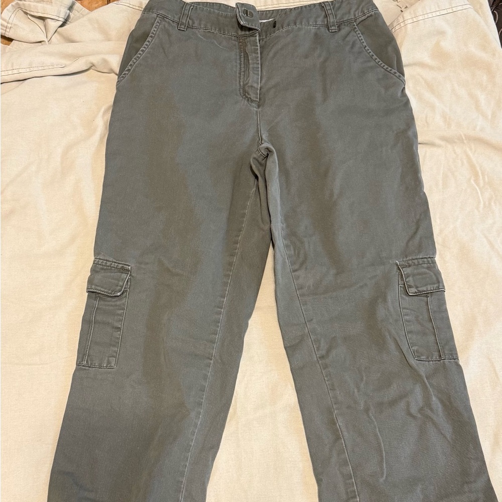 Paraphrase green Ankle Cargo Jeans